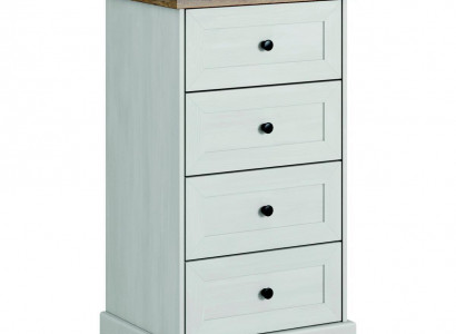 Landhaus Stil Möbel Hoch Kommode Schrank Designer Schränke Weiß Sideboard